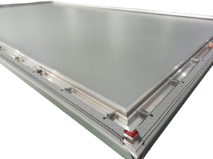 Écran de projection à cadre fixe blanc mat 4K ultra-fin à fixation murale pour cinéma maison, bureau, salle de réunion, 120 pouces - Product Image 3
