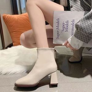 Botas de cáñamo para hombre, de cuero genuino, con cordones, impermeables, estilo inglés vintage, suela de goma cosida a mano Goodyear, para trabajo. - Product Image 5