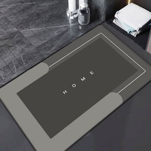 Tapis de sol super absorbant à séchage rapide, tapis de salle de bain antidérapants en caoutchouc, tapis de sol en boue de diatomée pour cuisine - Product Image 3