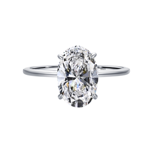Bague de Mariage de Luxe Ada Jewelry en Argent Sterling S925 avec Zircon Oval 5 carats pour <span class=keywords><strong>Femme</strong></span>, Idéale pour les Fêtes - Product Image 1