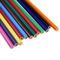 BECOL Vente en gros de crayons de couleur écologiques, 12 couleurs, crayons en bois non toxiques pour le dessin artistique, avec boîte en papier pour enfants