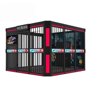 Simulador Deportivo VR 9D, Máquina de Juego Matrix Space Cage para Parques Temáticos, Máquinas de Juego VR en Venta - Product Image 1