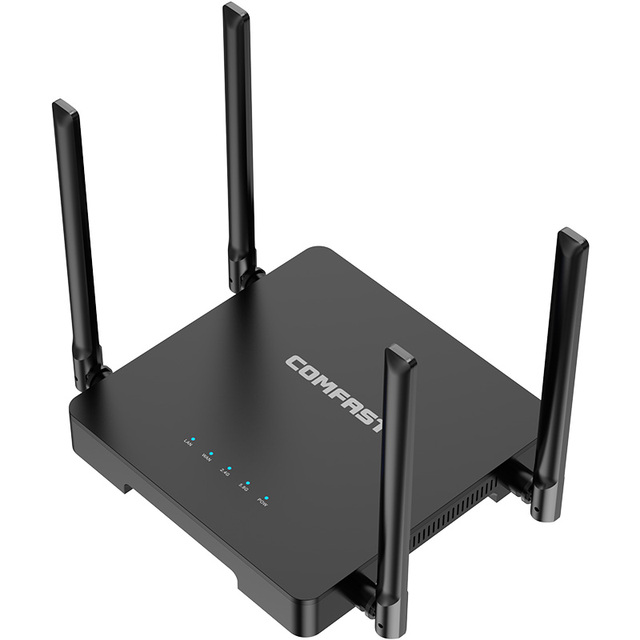 COMFAST AC1200 WiFi Routers Gigabit Wireless Internet Router for Home with Dual Band 4 X 5dBi Antennas