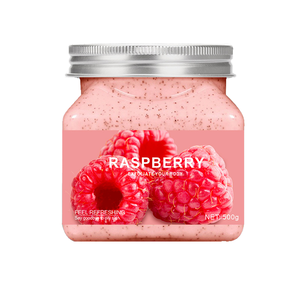 Vente en gros d'usine, crème au curcuma à base de plantes de 350 g, nettoyage en profondeur, exfoliation, soin de la peau aromatisé aux fruits, huile d'argan, utilisation du visage, femmes, tous - Product Image 3