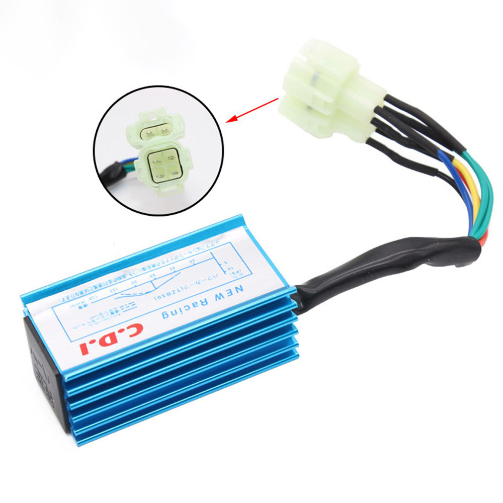 Скутера ATV внедорожный мотоцикл системы зажигания 70CC/90cc/100CC/110CC/5-контактный разъем AC Модифицированная интерактивного компакт-диска