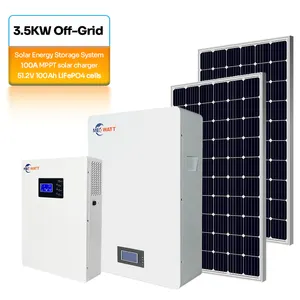 Manufacturers solar smart mono use solar power energy storage system home roof 550w panel kits battery solar energy system