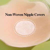 Couvre-tétons respirants réutilisables en silicone de qualité médicale, invisibles, pour femmes, usage quotidien et sportif