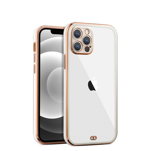 For Oneplus 9RT Fashion Electroplating Transparent Soft TPU Phone case for Oneplus 6T 7T Pro 7 8 9 10 Pro Back Cover