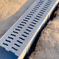 Caniveau de drainage carré, Caniveau de drainage routier municipal, Caniveau de drainage de garage, Caniveau de drainage pour salle de lavage de voitures, Caniveau de drainage d'atelier d'usine