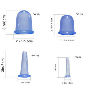 Juego de Terapia de Ventosas Corporales Aihao, 4 Ventosas de Silicona, Antirreumáticas, Certificación CE Clase I, Precio de Fábrica al por Mayor - Product Image 6