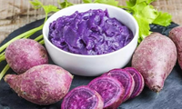 Échantillon Gratuit – Poudre d'Igname Violette Biologique de Marque Privée, Qualité Alimentaire, 1kg, Emballée Sous Vide, Séchée à l'Air Chaud