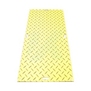 lawn grass protection track mat durable heavy duty hdpe polyethylene hard <b>plastic</b> construction temporary road mats - Product Image 4