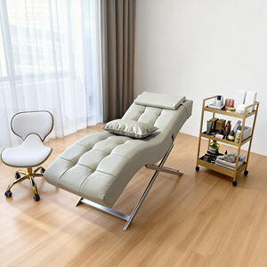 Lit <span class=keywords><strong>de</strong></span> Luxe Courbé pour Cils, Chaise <span class=keywords><strong>de</strong></span> Salon <span class=keywords><strong>de</strong></span> Beauté, <span class=keywords><strong>Table</strong></span> <span class=keywords><strong>de</strong></span> <span class=keywords><strong>Massage</strong></span> pour Spa, Lit Facial pour Salon - Product Image 1