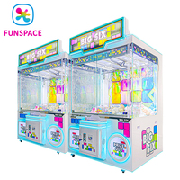 Machine à griffes à six griffes de haute qualité pour cadeaux, grande machine à griffes à six griffes, jeu d'arcade à monnayeur, machine à prix