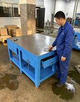 Banc de travail multifonctionnel en acier robuste CYD, capacité de charge de 3000 kg, pour ateliers de mécaniciens, table de réparation et d'assemblage
