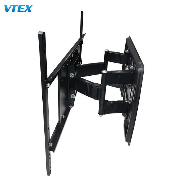100Kg 85 to 115Inch Big Size Vesa 900Mm Full Motion Swivel Tilt Flat Screen Foldable Tv Mounting Aluminum Wall Mount Tv Bracket