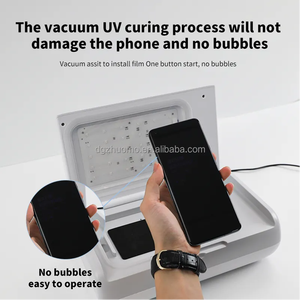 Tự động cài đặt 3D UV chữa phim điện thoại di động bảo vệ màn hình UV chân không bảo dưỡng máy bảo vệ màn hình điện thoại di động - Product Image 3