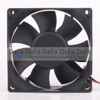 Ventilateur de refroidissement Delta 24V 48V DC12V 0.51A EC AC 8025 80X80X25mm 8CM 4 broches PWM à haut débit d'air pour châssis CPU AFB0812SH-6M93