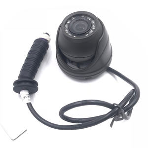 Kamera NTC/PAL 720P untuk bus dan truk AHD/CMOS Infrared Night Vision Monitoring Probe 1 inci Sea Screw Hemisphere - Product Image 1