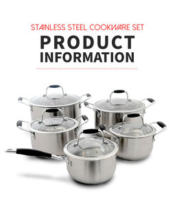 Bộ Dụng Cụ Nhà Bếp Hoàn Chỉnh Bằng Thép Không Gỉ Nồi Súp Chống Dính Phủ Chống Dính Chảo Dụng Cụ Nấu Ăn Nồi Nấu Ăn Bộ Dụng Cụ Nấu Ăn - Product Image 4