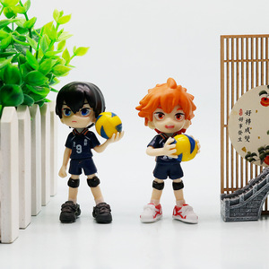 Nouvelles figurines d'action en PVC de style anime japonais Haikyu, lot de 6 pièces, figurines de collection Toru <span class=keywords><strong>Oikawa</strong></span> Hinata Shoyo, ornements - Product Image 5