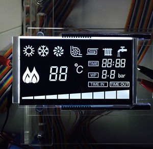 VA TN HTN STN FSTN纯色现货定制液晶显示器w设置段定制液晶流量计/电能表 - Product Image 5