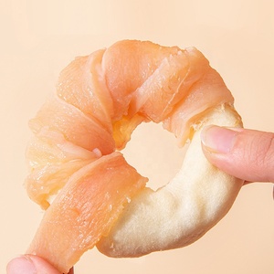 Chicken & rachide Donut Dog Treats pelatihan makanan hewan peliharaan OEM produsen makanan anjing menerima makanan kunyah - Product Image 2