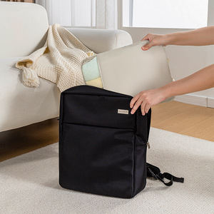 Clothing Organizer Storage <b>Bags</b> Rectangle Pink Beige M L Size For Travel Leisure Packing <b>Compression</b> Clothes <b>Bag</b> - Product Image 4