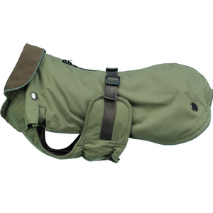 Abrigo para Perro Hermy, Talla S, 33 cm, Verde Oliva, Ropa Impermeable para Mascotas - Product Image 2