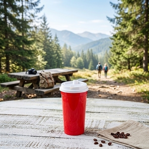 Spillproof PP Plastic <b>Cup</b> with Lid <b>Reusable</b> Travel Tumbler Eco Friendly Iced Coffee Tea Mug Drinks Milkshake - Product Image 6