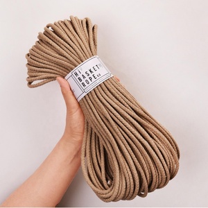 <span class=keywords><strong>Corda</strong></span> in cotone intrecciato a zig-zag da 6 mm all'ingrosso, <span class=keywords><strong>corda</strong></span> in cotone a zig-zag dorata e glitterata con anima per cucito di cesti e borse - Product Image 4