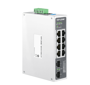 Commutateur réseau industriel géré TP-LINK TL-SG5210 de couche 3, anneau, -40-75°C, contrôle sur rail DIN - Product Image 3