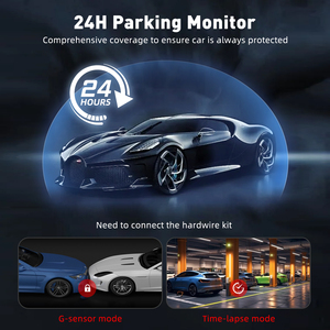 Caméra embarquée A3 5G Wifi avant et arrière 4K avec GPS, nouvelle caméra de tableau de bord pour voiture, carte SD 256 Go - Product Image 4