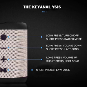 Loa Vải Không Dây Bass Công Suất 5W Chống Nước Bán Chạy <span class=keywords><strong>Mini</strong></span> Cầm Tay - Product Image 6