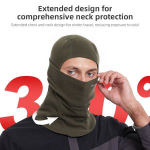 Vente en gros de cagoule d'hiver chaude doublée de polaire Masque de <span class=keywords><strong>cou</strong></span> respirant pour moto coupe-vent et cyclisme pour hommes Sports - Product Image 5