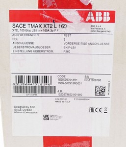 Tmax XT2 L 160 XT2L Ekip LSI In = 160A 3p <span class=keywords><strong>F</strong></span> - Product Image 2