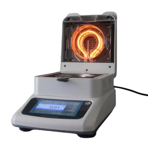 Yüksek Hassasiyetli Halojen Nem Ölçer Dijital Tahıl Pirinç Mısır Nem Analizörü %0,01 Doğruluk 200g Laboratuvar Endüstriyel Testleri için - Product Image 2
