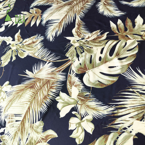 In Kỹ Thuật Số Cổ Điển Lá Cọ In 4 Cách Căng Vải 92% Polyester 8% Spandex Vải Cho Nam Giới Của Áo Sơ Mi - Product Image 6