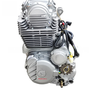 Ensemble moteur Zongshen CB250F neuf, à tête large, refroidi par air, pour karts, 17 modèles T4 Hengjian, moteur de remplacement d'origine d'usine