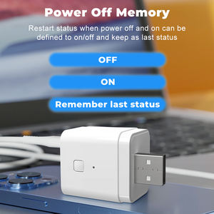 Tuya Smart Micro USB Adaptador Interruptor 5V WiFi Mini USB Adaptador de corriente Funciona con Alexa Hey Google Alice para Smart Home - Product Image 5