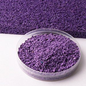 Miette en caoutchouc de granules d'EPDM recyclés non toxiques pour le plancher de terrain de jeu de plancher et le plancher de gymnase - Product Image 3