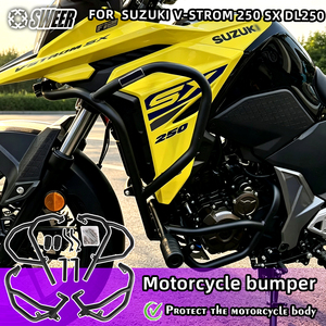 Parafango per Moto Suzuki <span class=keywords><strong>V</strong></span> <span class=keywords><strong>Strom</strong></span> 250 SX 2023-2025, Accessorio Moto, Barra Antiurto, Protezione Motore, Protezione Telaio - Product Image 2