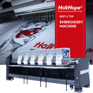 Máquina de Bordar Industrial Holiauma Holihope de <span class=keywords><strong>6</strong></span> <span class=keywords><strong>Cabezales</strong></span> con 10 Años de Garantía, para Gorras, Camisetas y Bordado Plano, Supera a Brother - Product Image 1