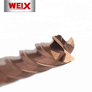 Molino de extremo cuadrado <span class=keywords><strong>CNC</strong></span> de carburo de <span class=keywords><strong>4</strong></span> flautas de Venta caliente WEIX - Product Image 1