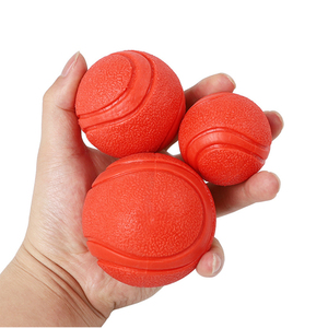 Chew <b>Ball</b> Interactive Rubber Pet Toy <b>Ball</b> Durable Elastic Chew Toys <b>Dogs</b> Tooth Cleaning Toys Training Resistant to Bite <b>Ball</b> - Product Image 1