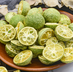 Venta al por Mayor de Snacks Saludables, Fruta Deshidratada, Kumquat Verde Liofilizado a Granel - Product Image 2