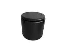 Point de chute noir 90*80cm baignoire gonflable médicale adulte pliable Pvc baignoire gonflable Portable