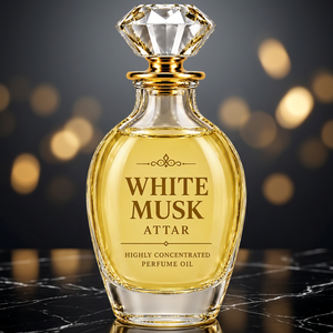Musc Blanc 100 Grammes – Huile de Parfum Concentrée Originale de Fabrication Indienne – Parfum Unisexe Longue Durée - Product Image 3