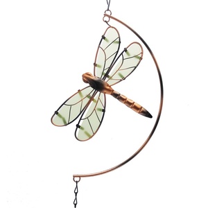 Campanas de <span class=keywords><strong>Viento</strong></span> Luminosas con Colgantes de Mariposa y Libélula, Piezas Fluorescentes UV, Colgantes Giratorios Creativos de 60 cm, Más Vendidos - Product Image 5