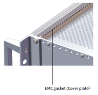 RDEKONO Joints et bandes EMC en acier inoxydable et aluminium personnalisés pour panneaux avant de boîtier de contrôle 3U 6U